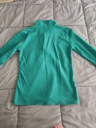 Polar de cuello alto con cremallera