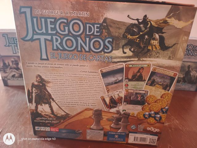Juego de Tronos LCG + 4 expansiones (sin usar)