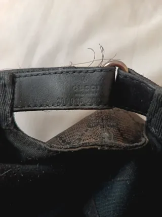 Gorra Gucci Negra Original Precio negociable