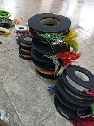 Curricanes y mas artes de pesca desde barco