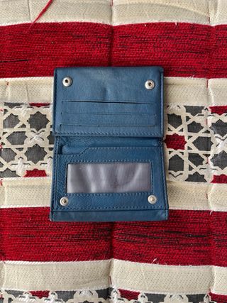 Cartera/Billetera Azul