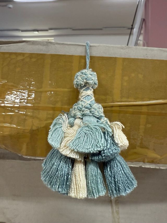 Fiocco portachiavi piccolo nappina