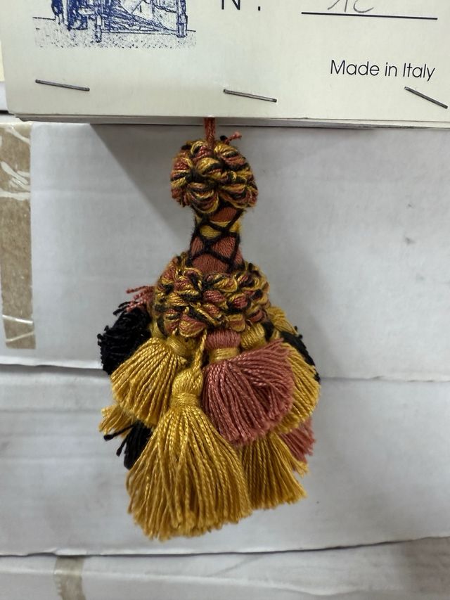 Fiocco portachiavi piccolo nappina