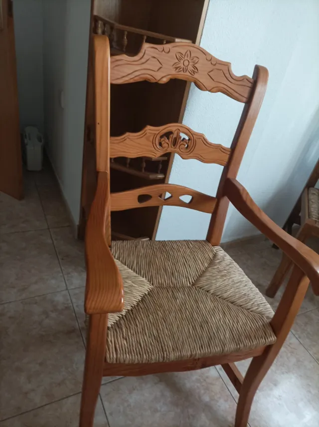 2 Poltrone Rustiche Cucina/Sala da Pranzo. Prezzo per unità