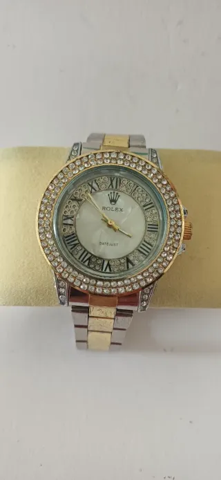 Orologio donna Rolex oro e argento