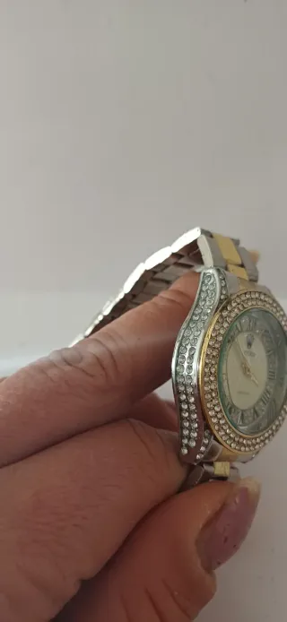Orologio donna Rolex oro e argento