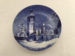 Piatti Decorativi Natale Porcellana