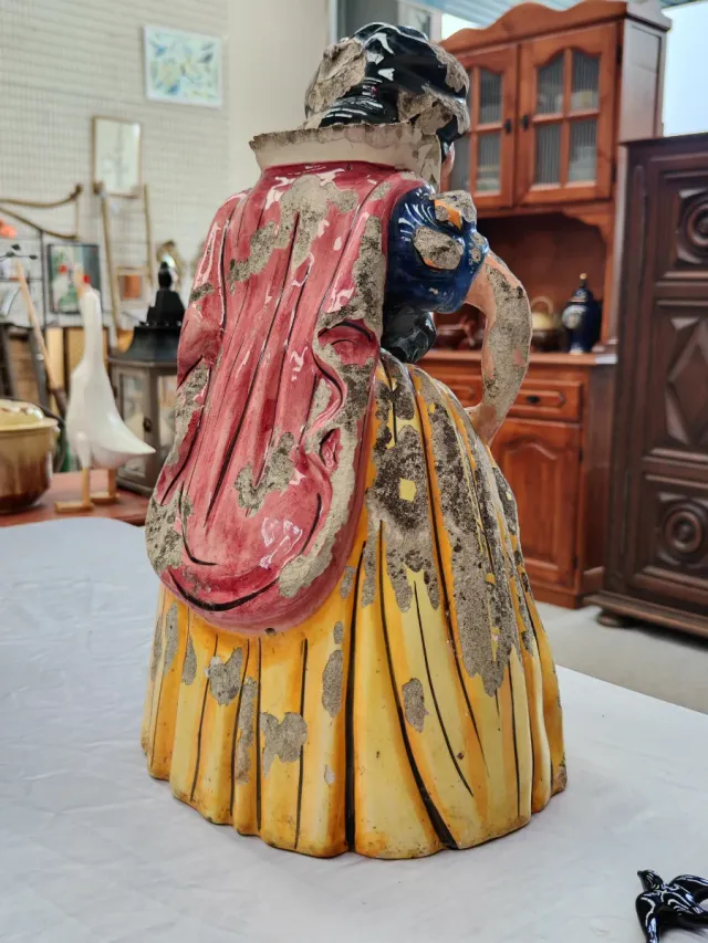 Figura grande Blancanieves Terracota Multicolor