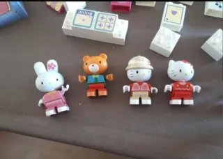 Lego Hello Kitty Bloques Muñecos Coches Accesorios