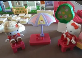 Lego Hello Kitty Bloques Muñecos Coches Accesorios