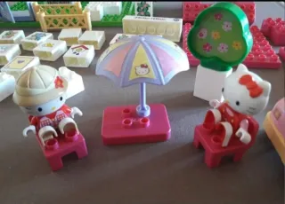 Lego Hello Kitty Bloques Muñecos Coches Accesorios
