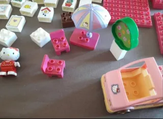 Lego Hello Kitty Bloques Muñecos Coches Accesorios