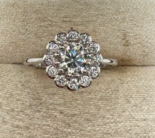 Anillo Oro 18kt Diamantes 0.80ct