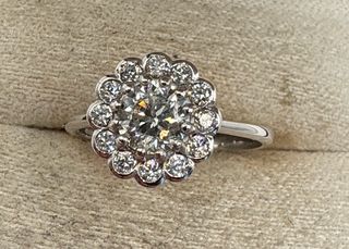 Anillo Oro 18kt Diamantes 0.80ct