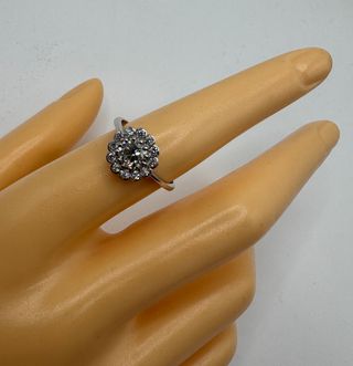 Anillo Oro 18kt Diamantes 0.80ct