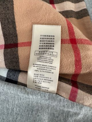 Sudadera Burberry Gris, Talla M