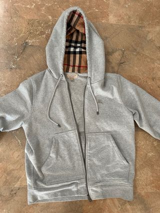 Sudadera Burberry Gris, Talla M