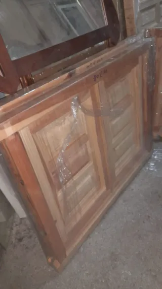 Ventanas de madera nuevas