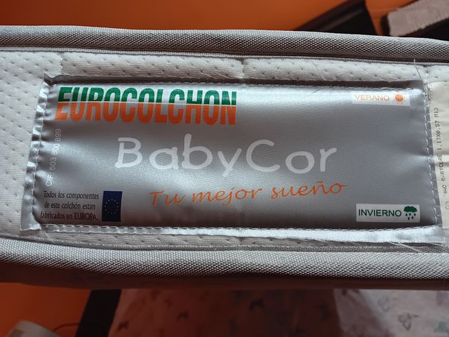 Colchón cuna Gressser Sonnic (+ protector)