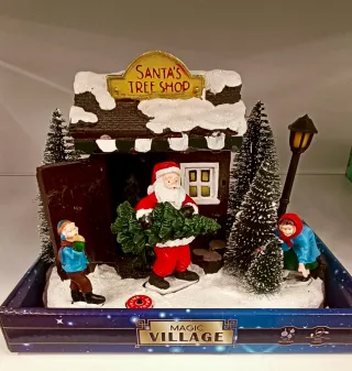 Scena Villaggio Natalizio Magic Village