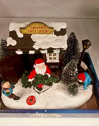 Scena Villaggio Natalizio Magic Village