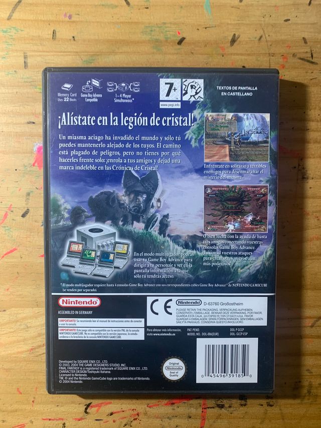Final Fantasy Crystal Chronicles GameCube PAL