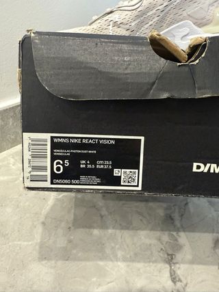 Nike React Vision Mujer Beige/Rosa