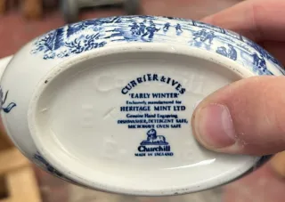 Salsera Antigua Invierno Churrchill England