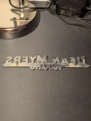 Stemma Scritta Logo Dean Myers Vintage