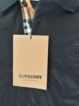 Polo Burberry Negro