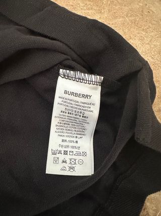 Polo Burberry Negro