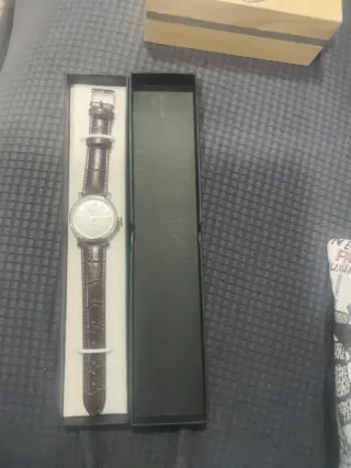 Set de 2 Relojes de Pulsera Plateados