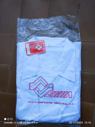 Mono de trabajo blanco Velilla