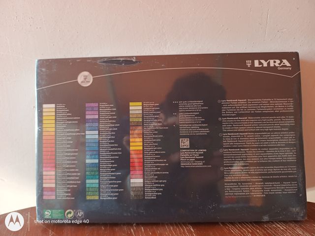 Lyra Rembrandt Aquarell 72 (acuarela)