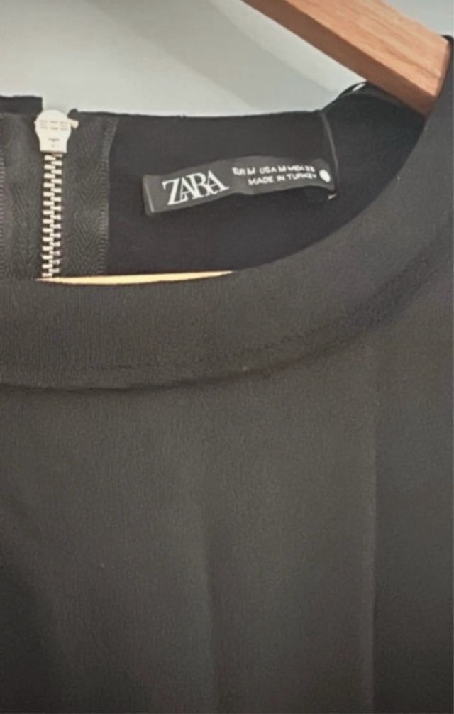 Sudadera Zara Negra Talla M