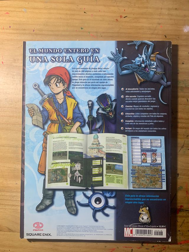 Guida Ufficiale Dragon Quest VIII PS2 Piggyback