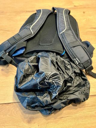 Mochila Samsonite Negra y Azul