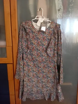 Vestido estampado talla S (36)