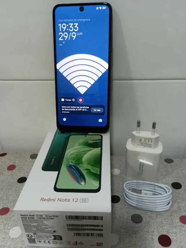 ☎️Xiaomi Redmi Note 12 5G Negro☎️