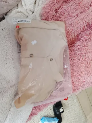 Conjunto de lino hombre beige