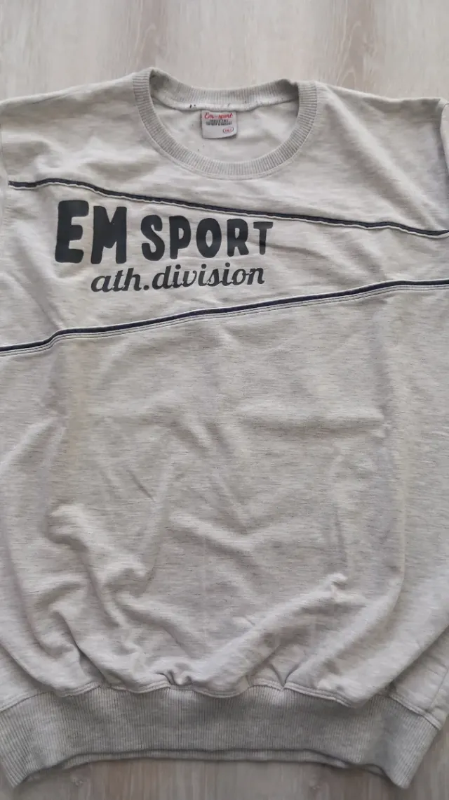 Felpa EM Sport grigia