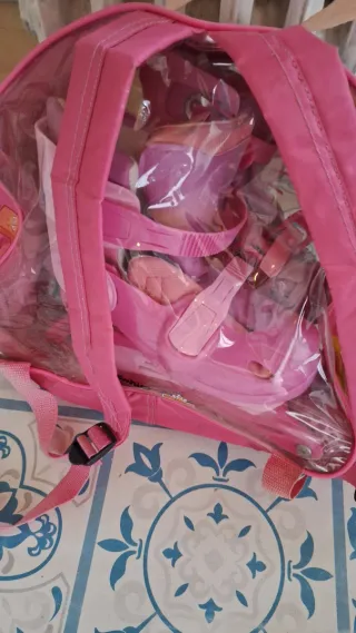 Patines Hello Kitty Rosas Talla 31-34