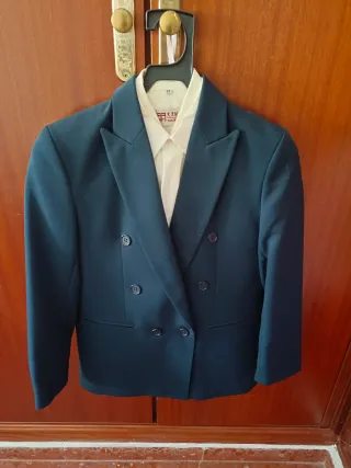 Traje de comunión azul