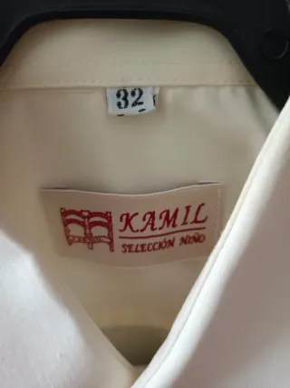 Traje de comunión azul