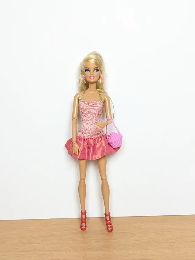Barbie Fashionista Sweetie Vestido Rosa