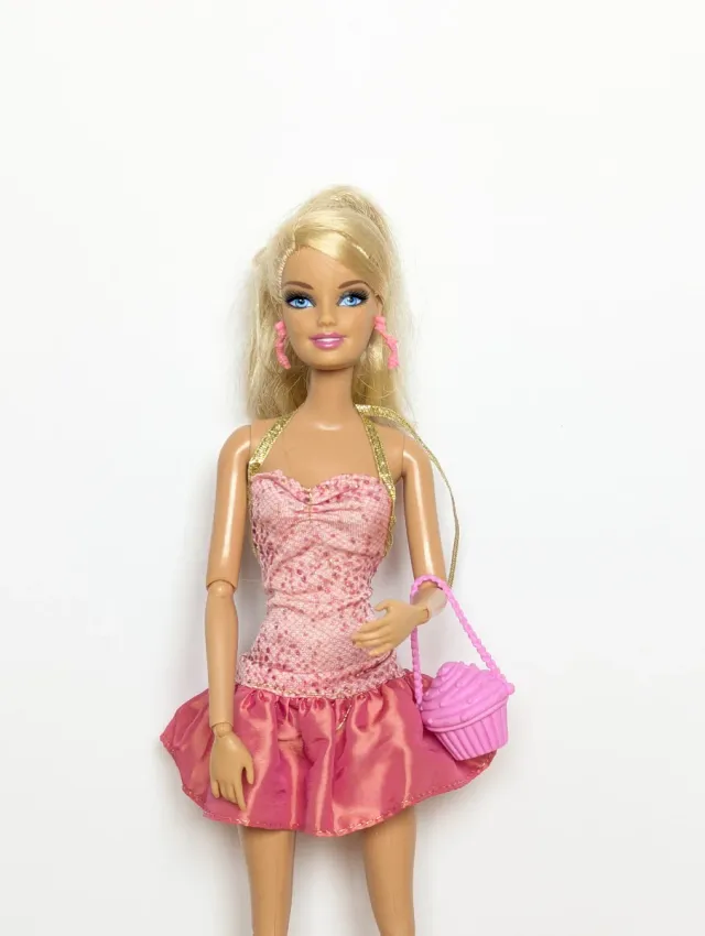 Barbie Fashionista Sweetie Vestido Rosa