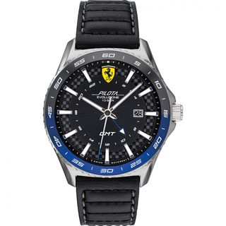 Reloj Ferrari Pilota Evoluzione GMT Negro Azul