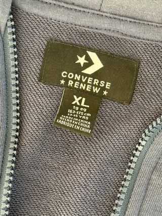 Sudadera Converse niño azul