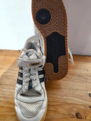 Adidas Bambas Piel Velcro Hombre