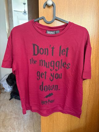Camiseta Harry Potter Don't let the muggles